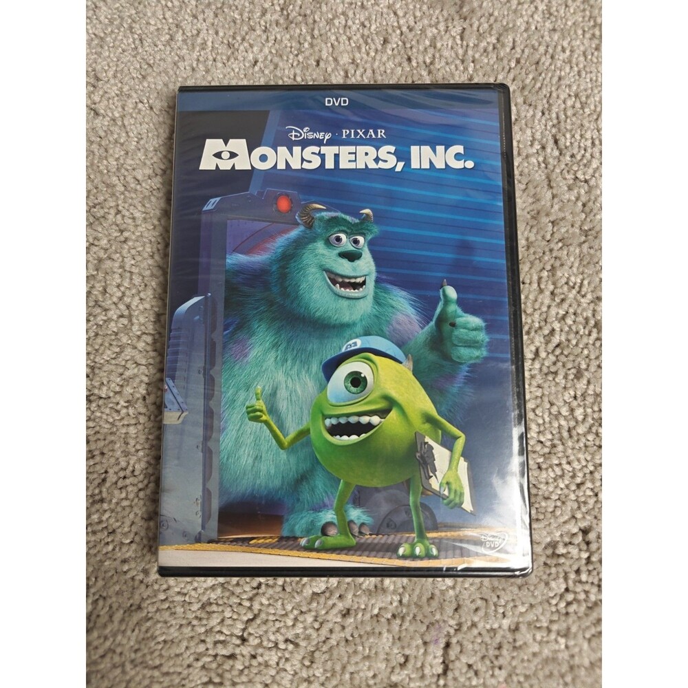 Disney Pixar Monsters Inc. DVD New Sealed